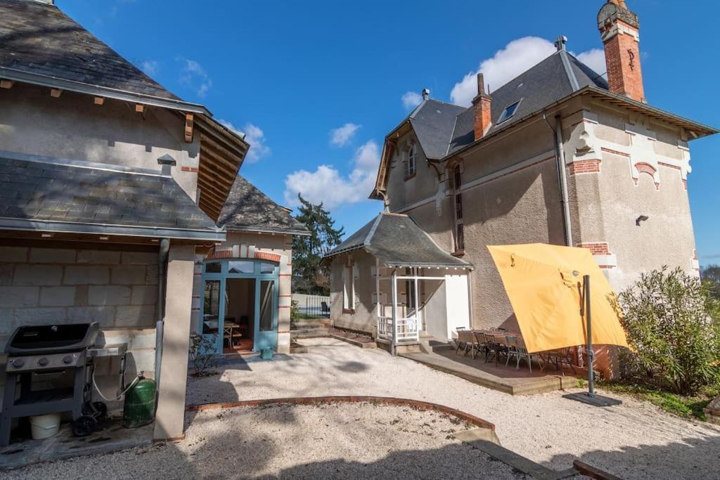 Вилла La Maison De Gabin Et Augustin Saint-Clement-des-Levees Экстерьер фото